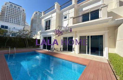 Villa - 6 Bedrooms - 7 Bathrooms for rent in Bilal Pearl Suites - Viva Bahriyah - The Pearl Island - Doha