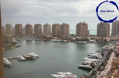 Apartment - 1 Bedroom - 2 Bathrooms for rent in East Porto Drive - Porto Arabia - The Pearl Island - Doha