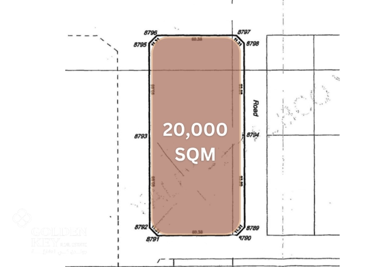Land with School License |19,530 SQM |Invest today