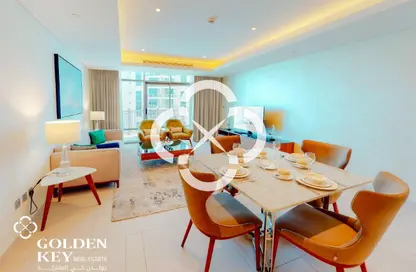 Apartment - 2 Bedrooms - 2 Bathrooms for rent in Abraj Bay - Abraj Quartiers - The Pearl Island - Doha