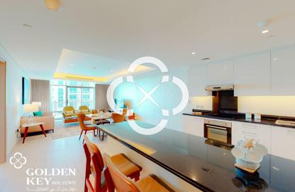 Apartment - 2 Bedrooms - 2 Bathrooms for rent in Abraj Bay - Abraj Quartiers - The Pearl Island - Doha