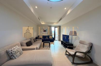 Apartment - 1 Bedroom - 2 Bathrooms for rent in East Porto Drive - Porto Arabia - The Pearl Island - Doha