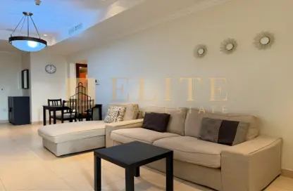 Apartment - 1 Bedroom - 2 Bathrooms for rent in East Porto Drive - Porto Arabia - The Pearl Island - Doha