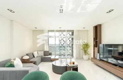 Apartment - 2 Bedrooms - 3 Bathrooms for rent in Boulevard View - Yasmeen City - Lusail