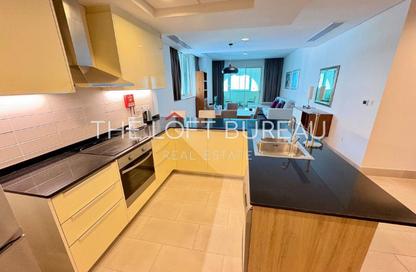 Apartment - 2 Bedrooms - 2 Bathrooms for rent in Viva Central - Viva Bahriyah - The Pearl Island - Doha