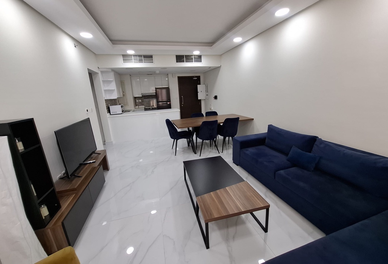 2BR + Maid WITH BALCONY IN ERKYAH LUSAIL | 6900QR thumbnail 4