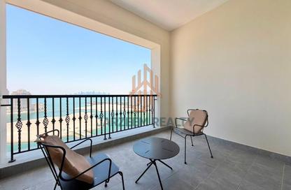 Apartment - Studio - 1 Bathroom for rent in Viva West - Viva Bahriyah - The Pearl Island - Doha