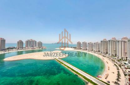 Apartment - Studio - 1 Bathroom for rent in Viva West - Viva Bahriyah - The Pearl Island - Doha