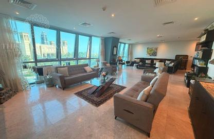 Apartment - 3 Bedrooms - 4 Bathrooms for rent in Zig Zag Tower A - Zig Zag Towers - West Bay - Doha