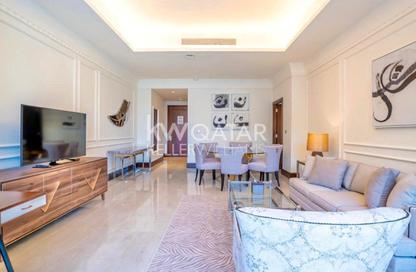 شقة - 2 غرف نوم - 3 حمامات للايجار في The St. Regis Marsa Arabia Island - Marsa Arabia - جزيرة اللؤلؤة - الدوحة