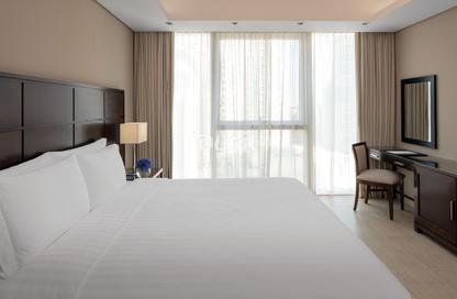 Hotel Apartments - 1 Bedroom - 2 Bathrooms for rent in Dusit Doha Hotel - Diplomatic Street - West Bay - Doha
