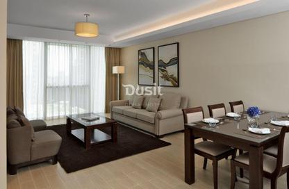 Hotel Apartments - 1 Bedroom - 2 Bathrooms for rent in Dusit Doha Hotel - Diplomatic Street - West Bay - Doha