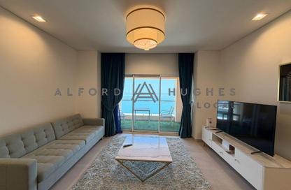 Apartment - 1 Bedroom - 2 Bathrooms for rent in Al Mutahidah Tower - Viva Bahriyah - The Pearl Island - Doha
