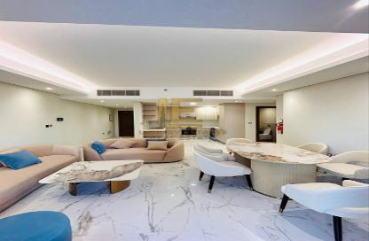 Apartment - 2 Bedrooms - 3 Bathrooms for rent in Lusail Marina Heights - Marina District - Lusail
