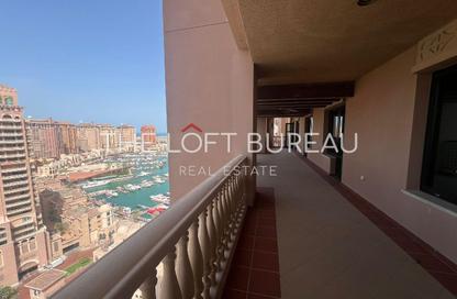 Apartment - 4 Bedrooms - 4 Bathrooms for rent in West Porto Drive - Porto Arabia - The Pearl Island - Doha