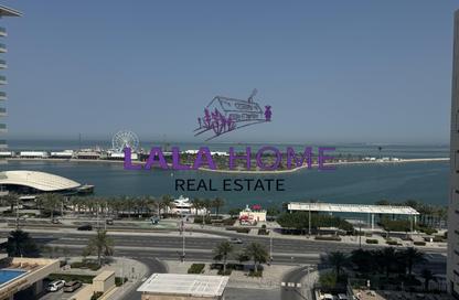 Apartment - 1 Bedroom - 2 Bathrooms for rent in Lusail Marina Heights - Marina District - Lusail