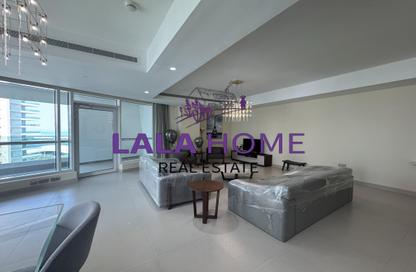 Apartment - 1 Bedroom - 2 Bathrooms for rent in Lusail Marina Heights - Marina District - Lusail