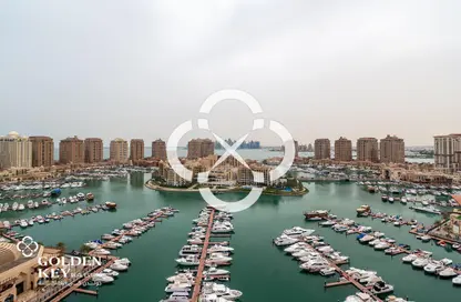 Apartment - Studio - 1 Bathroom for rent in West Porto Drive - Porto Arabia - The Pearl Island - Doha