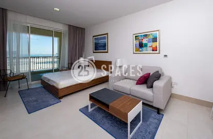 Apartment - Studio - 1 Bathroom for rent in Viva East - Viva Bahriyah - The Pearl Island - Doha