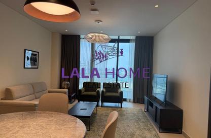 Apartment - 1 Bedroom - 2 Bathrooms for rent in Lusail Marina Heights - Marina District - Lusail
