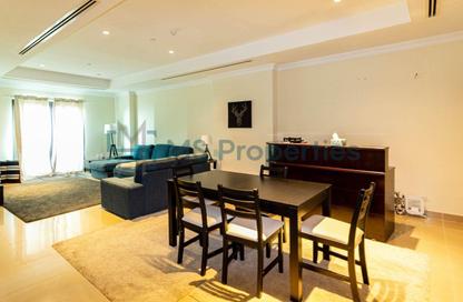 Apartment - 1 Bedroom - 2 Bathrooms for rent in East Porto Drive - Porto Arabia - The Pearl Island - Doha Apartment - 1 Bedroom - 2 Bathrooms for rent in East Porto Drive - Porto Arabia - The Pearl Island - Doha