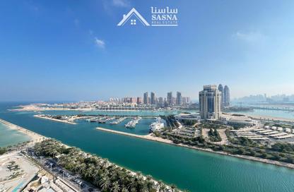 Apartment - 2 - 4 for rent in Lusail Marina Heights - Marina District - Lusail