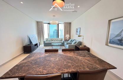 Apartment - 2 - 4 for rent in Lusail Marina Heights - Marina District - Lusail