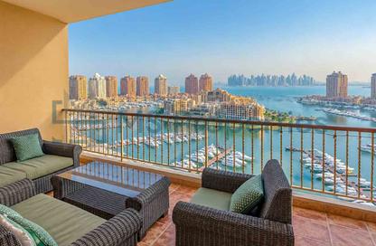 Apartment - 2 - 3 for rent in East Porto Drive - Porto Arabia - The Pearl Island - Doha
