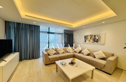 Apartment - 2 Bedrooms - 2 Bathrooms for rent in Lusail Marina Heights - Marina District - Lusail