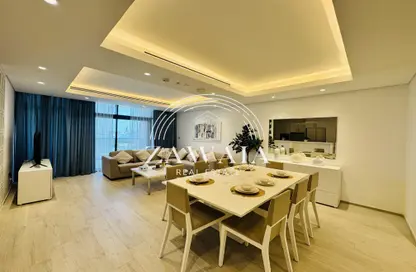 Apartment - 2 Bedrooms - 2 Bathrooms for rent in Lusail Marina Heights - Marina District - Lusail