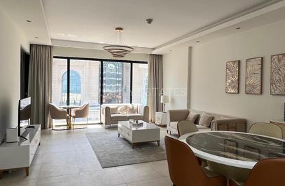 Apartment - 1 - 2 for rent in Lusail Marina Heights - Marina District - Lusail
