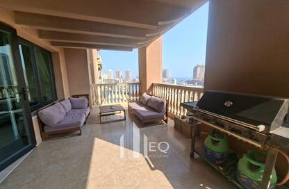 Apartment - 2 Bedrooms - 3 Bathrooms for rent in East Porto Drive - Porto Arabia - The Pearl Island - Doha