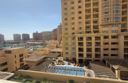 Apartment - 2 Bedrooms - 3 Bathrooms for rent in West Porto Drive - Porto Arabia - The Pearl Island - Doha