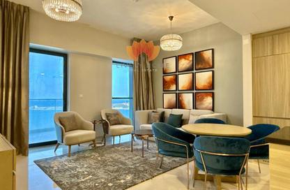 Apartment - 2 Bedrooms - 3 Bathrooms for rent in Lusail Marina Heights - Marina District - Lusail