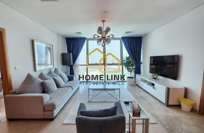 Apartment - 2 Bedrooms - 3 Bathrooms for rent in Zig Zag Tower B - Zig Zag Towers - West Bay - Doha