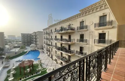 Apartment - 1 Bedroom - 1 Bathroom for rent in Lusail Marina Heights - Marina District - Lusail