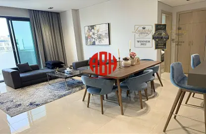 شقة - غرفة نوم - 2 حمامات للايجار في مرتفعات مارينا لوسيل - منطقة المارينا - الوسيل