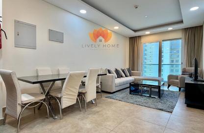 Apartment - 2 Bedrooms - 3 Bathrooms for rent in City Avenue Building C - City Avenue - Al Erkyah City - Lusail
