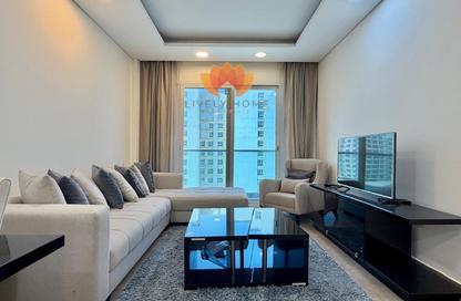 Apartment - 2 Bedrooms - 3 Bathrooms for rent in City Avenue Building C - City Avenue - Al Erkyah City - Lusail