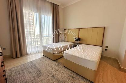 Apartment - 2 Bedrooms - 3 Bathrooms for rent in Lusail Marina Heights - Marina District - Lusail