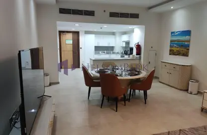 Apartment - 1 Bedroom - 1 Bathroom for rent in Lusail Marina Heights - Marina District - Lusail