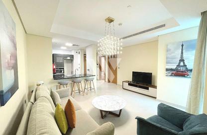 Apartment - 1 Bedroom - 2 Bathrooms for rent in Lusail Residence - Marina District - Lusail Apartment - 1 Bedroom - 2 Bathrooms for rent in Lusail Residence - Marina District - Lusail