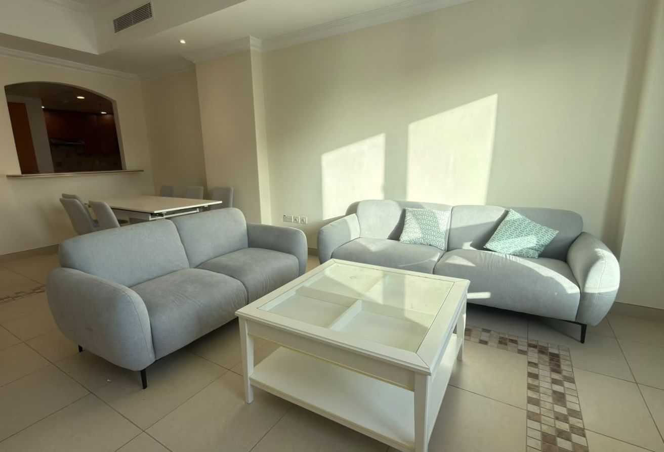 LAVISH FF 1 BEDROOM IN PEARL @ 8000 ONLY thumbnail 6