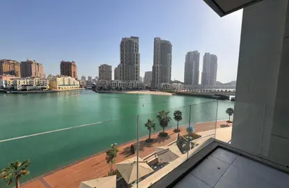 Apartment - 1 Bedroom - 2 Bathrooms for rent in Crystal Residence - Gewan Island - The Pearl Island - Doha