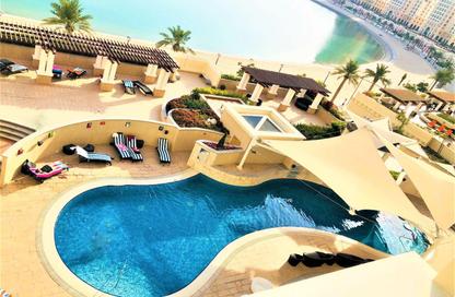 Apartment - 2 Bedrooms - 3 Bathrooms for rent in Bilal Pearl Suites - Viva Bahriyah - The Pearl Island - Doha