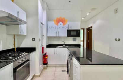 Apartment - 2 Bedrooms - 2 Bathrooms for rent in Lusail Marina Heights - Marina District - Lusail