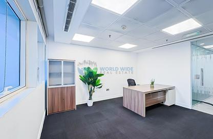 Office Space - Studio - 4 Bathrooms for rent in Al Jazeera Tower - West Bay - West Bay - Doha