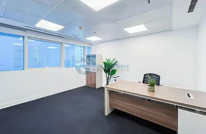 Office Space - Studio - 4 Bathrooms for rent in Al Jazeera Tower - West Bay - West Bay - Doha