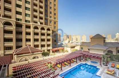 Apartment - 1 Bedroom - 2 Bathrooms for rent in East Porto Drive - Porto Arabia - The Pearl Island - Doha