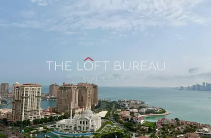 Apartment - 1 Bedroom - 1 Bathroom for rent in Abraj Bay - Abraj Quartiers - The Pearl Island - Doha